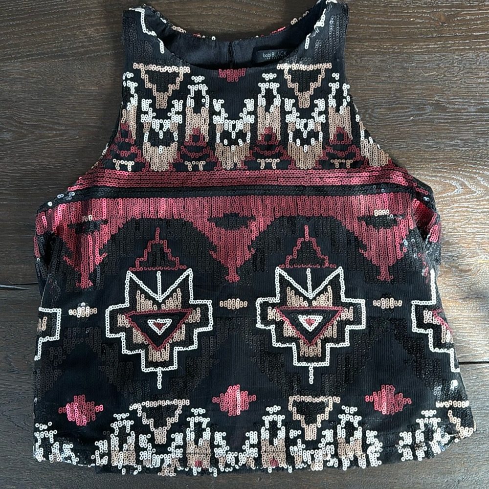 Bobiblack xs sequin top
